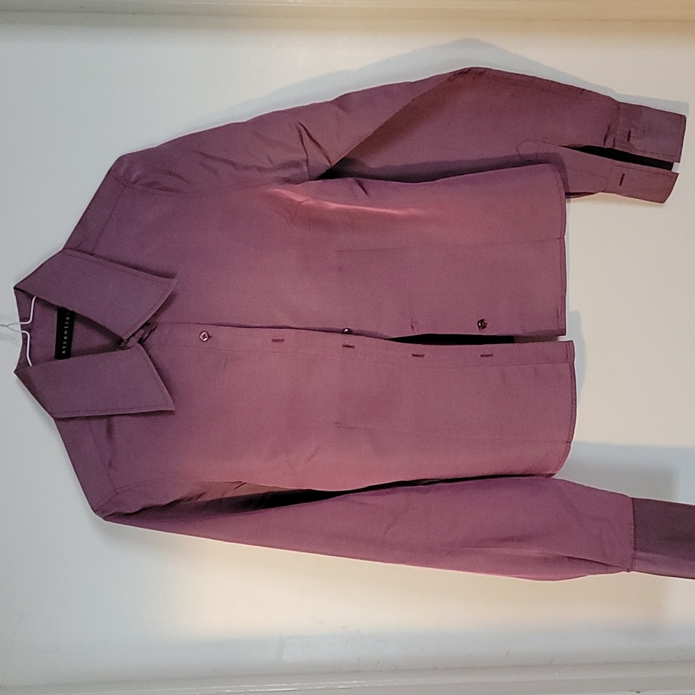 Silk & Polyester Button Down - image 1